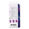 ACTION Vibro et Wand Fifteen Action Violet